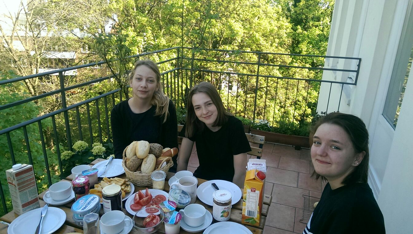 Breakfast with my girls